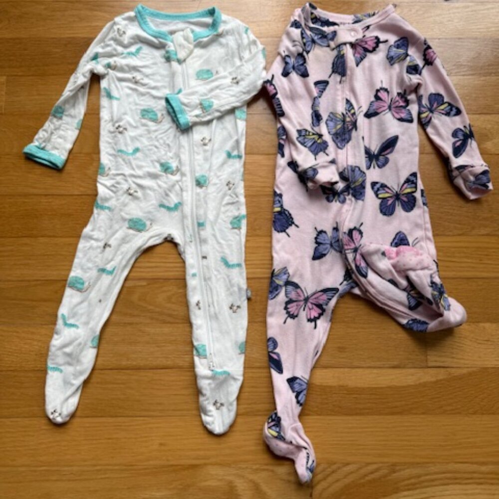 Baby Girl  2 Pajamas